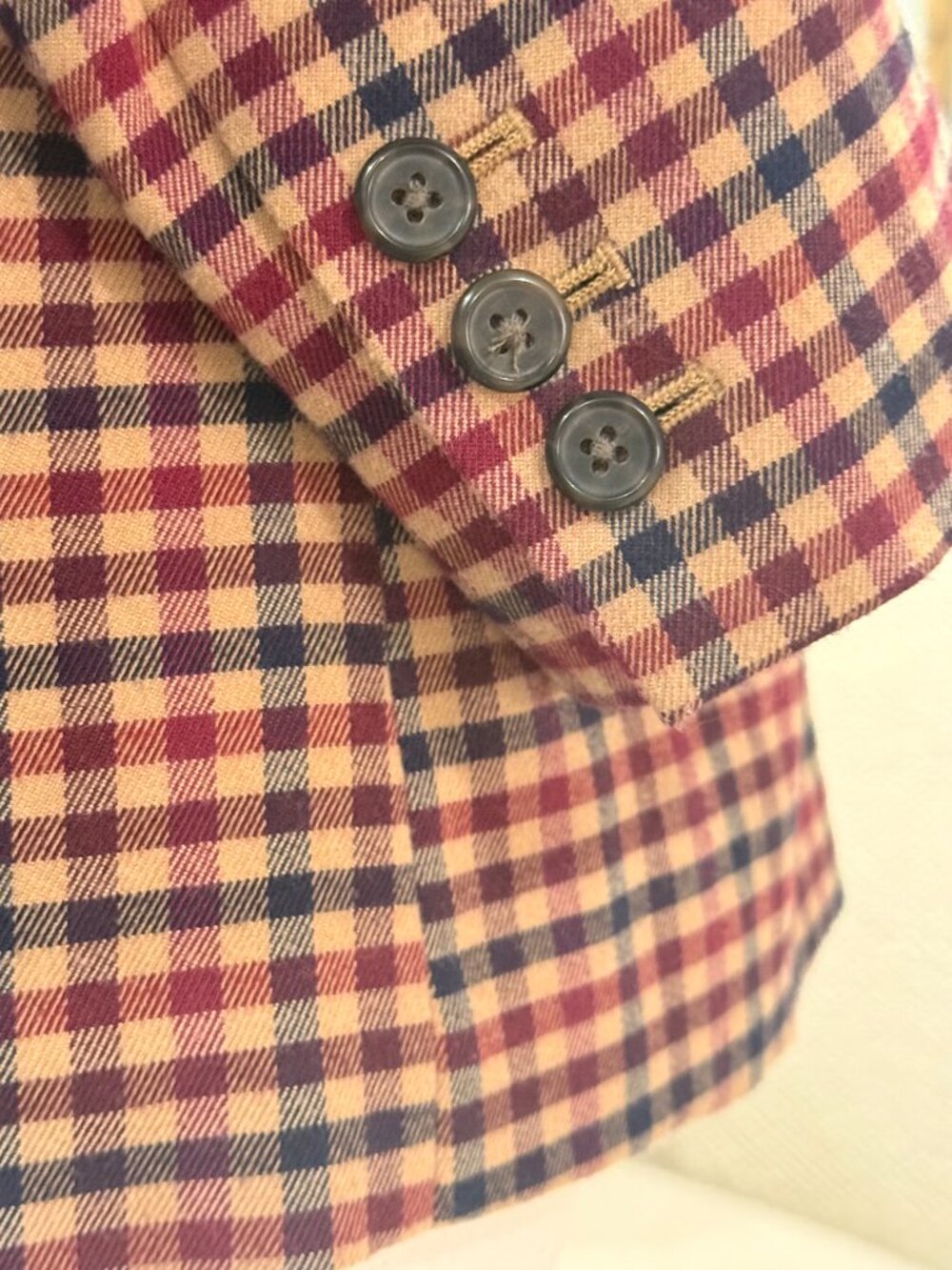 Merona Houndstooth Plaid tailored Blazer - Preppy Heritage Style - Picture 8 of 15